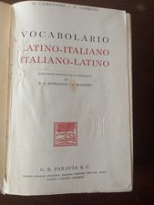 VOCABOLARIO ITALIANO LATINO