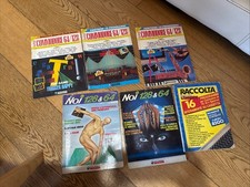 Lotto 6 Riviste Super Commodore 64/128  Elettronica E Computer Noi 128 E 64