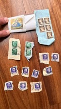Francobolli misti usati