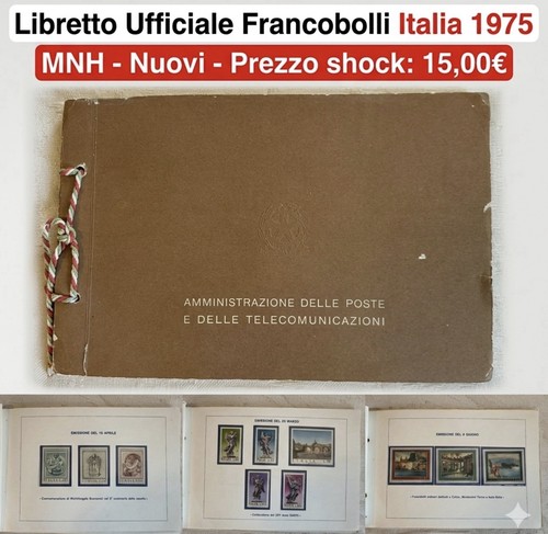 Libretto ufficiale francobolli - ufficiale,
