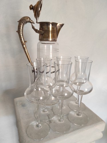 Caraffa grappa vintage vetro