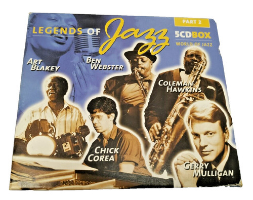 Legends jazz raccolta cd - of,