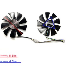 Ventola di raffreddamento scheda grafica raffreddamento per ZOTAC GeForce GTX 1060 6GB AMP ricambi