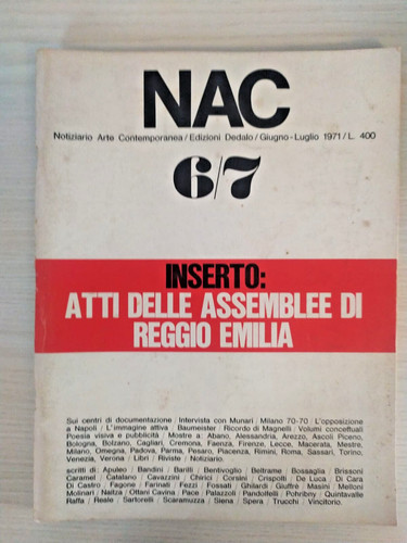 Nac rivista arte contemporanea - nac,