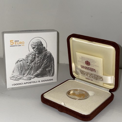 Euro argento proof - 5,