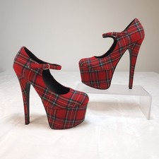 Vintage Y2k Plaid Platform