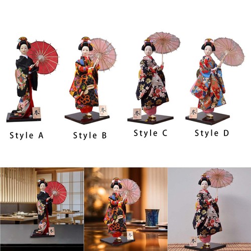 Bambole geisha giapponesi - bambole,