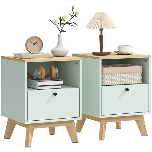 Bedside table with drawer - drawer, and