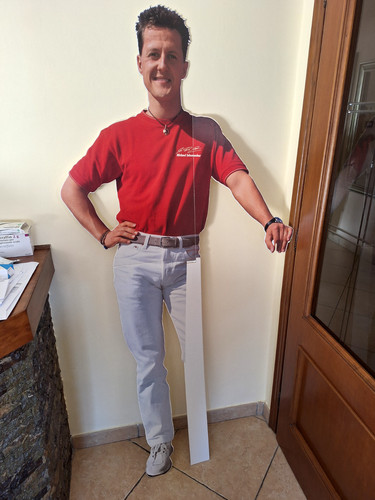 Cartonato michael schumacher - cartonato,