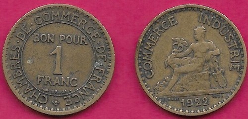 Francia franco 1922 - 1,
