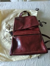 Zaino In Cuoio Marrone Conte