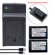 Batteria o caricabatteria per Sony NP-FV50 FDR-AX100E FDR-AX700 HDR-CX250 HDR-CX260V