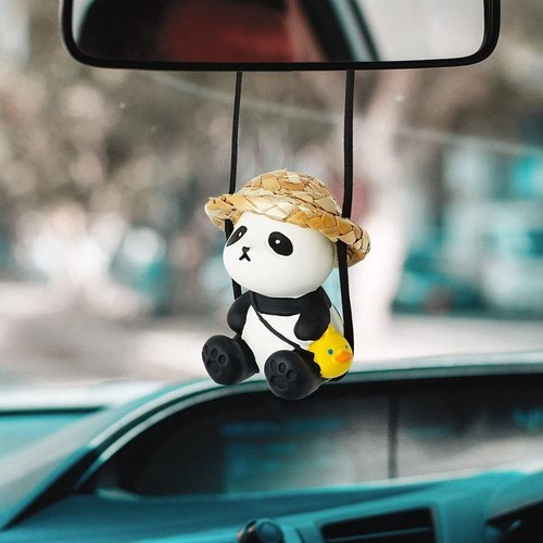 Ciondolo auto carino panda - auto,