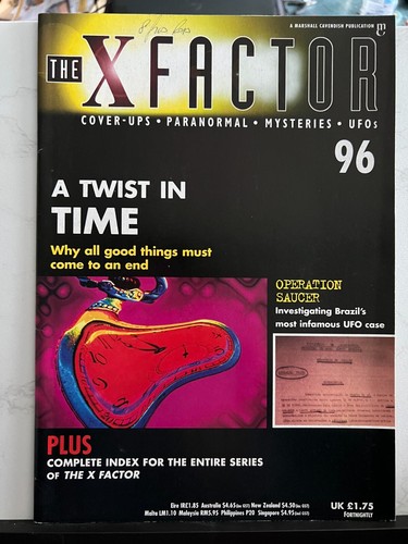 Vintage the factor magazine - x,