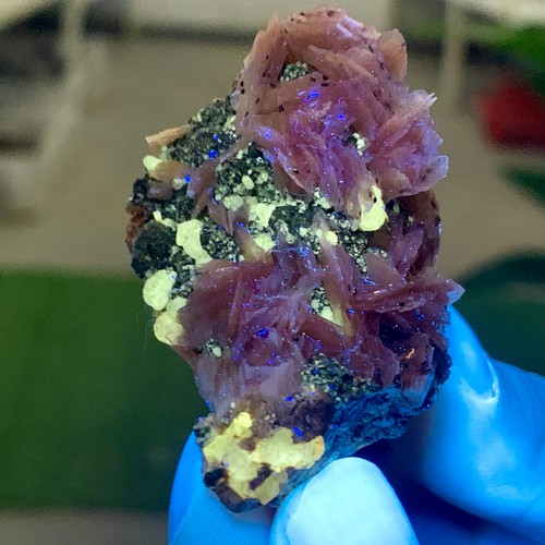 49g cerussite naturale barite - cerussite, naturale+barite