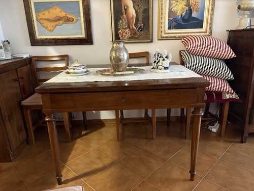 Tavolo antico noce - tavolo,