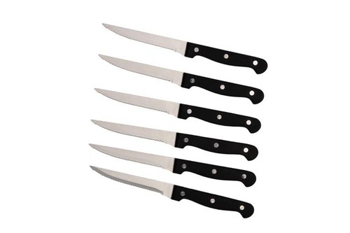 Set coltelli acciaio - set,