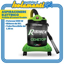 Ribimex Aspiracenere Elettrico