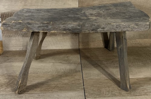 Antico sgabello mungitura - sgabello,
