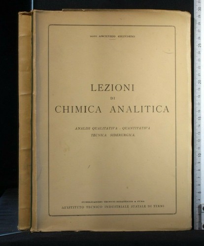 Lezioni chimica analitica - lezioni,