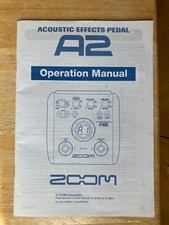 Zoom A2 Player Effetti