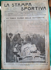 1907 STAMPA SPORTIVA TARGA