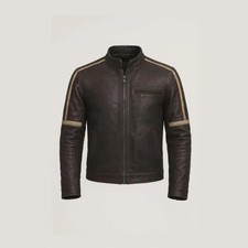 Giacca uomo in vera pelle