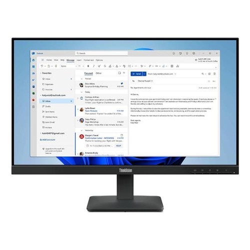 Monitor lenovo s24 - s24-4e, 23.8"