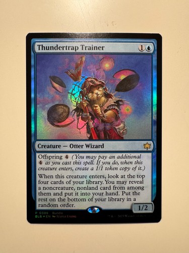 Magic mtg thundertrap - magic, •