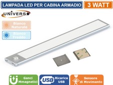 LAMPADA LED CABINE ARMADIO