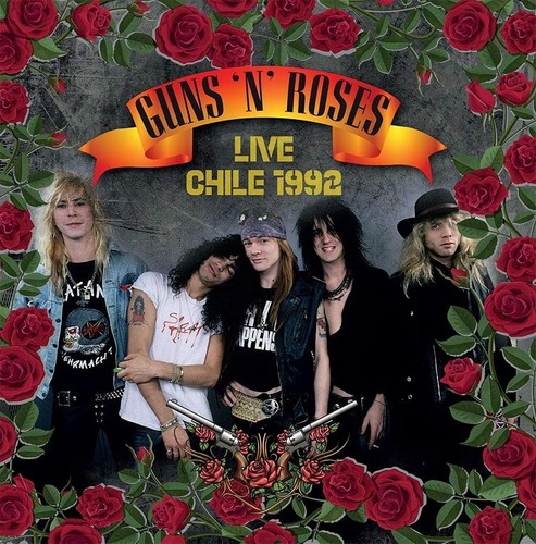 Guns roses live in chile - roses,