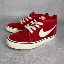 Sneakers da ginnastica vintage Nike Toki rosse scamosciate medie taglia (UK 4,5)