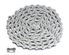 Catena bici cromata