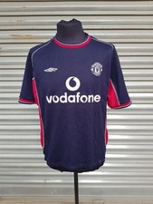 Maglia vintage shirt maillot trikot camiseta originale Manchester United 2001