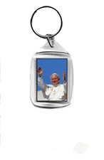 portachiavi santino religioso PAPA PONTEFICE VATICANO giovanni paolo II roma