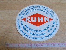 Adesivo MACCHINE AGRICOLE KUHN
