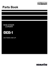 Komatsu CK35-1 Skid Steer