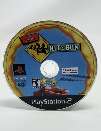 Simpson hit run ps2 - hit,