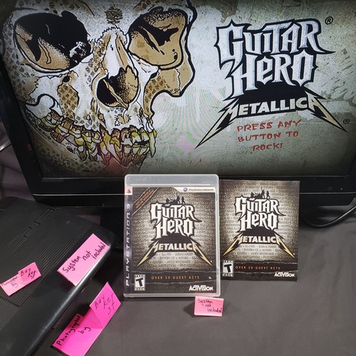 Guitar hero metallica ps3 - guitar,