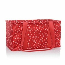 Thirty One MEDIUM UTILITY tote storage Laundry beach Bag 31 gift Fun Flurries