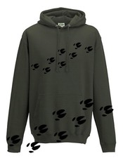 Felpa con cappuccio caccia