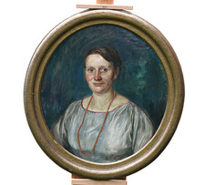 Antico Quadro a Olio Ritratti