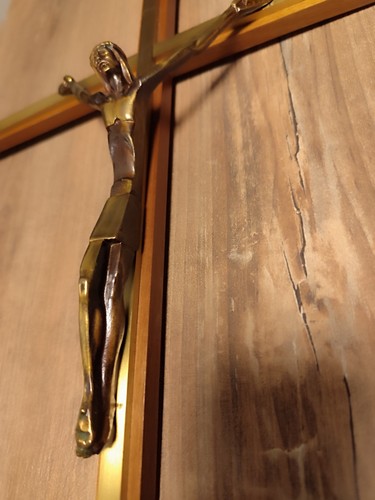 Crocifisso cm bronzo - x, 34