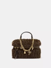 BORSA RIGIDA IN PELLICCIA