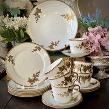 Set da tè Golden Ivy tazze e