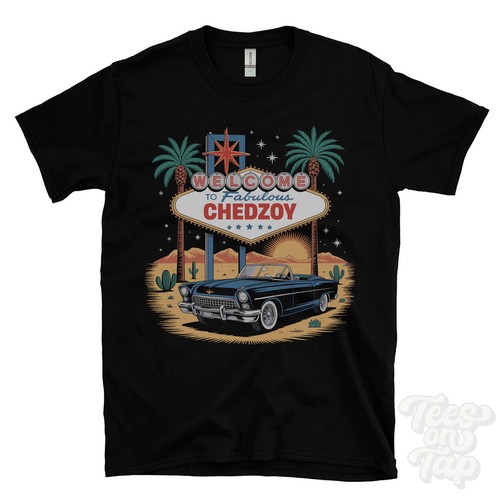 Shirt divertente chedzoy las - t-shirt,
