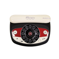 Telefono cordless con base - Fiat 500 -  Tastiera touch -  Vivavoce