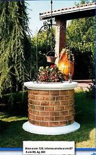 Pozzo in cemento da giardino e