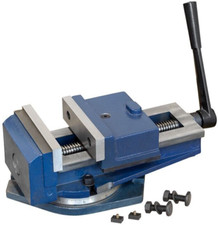 MORSA MACCHINA CON BASE GIREVOLE 360° FERVI PER TRAPANO FRESA BANCO FRESATRICE