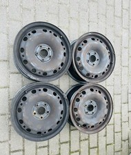 4xGenuine Cerchi in acciaio 15' VW POLO- SKODA FABIA- SEAT IBIZA 6J15 5X100 ET43